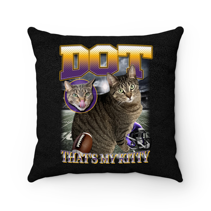 Custom NFL Pillow – Feature Your Pet as a Football Star!