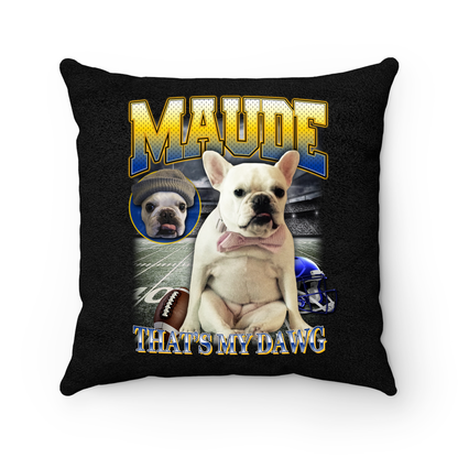 Custom NFL Pillow – Feature Your Pet as a Football Star!