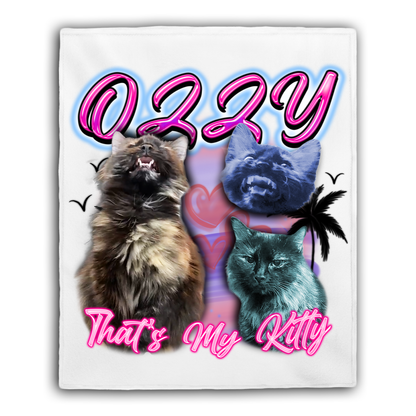 Custom Airbrush 2.0 Blanket – Upload Any Pet, Friend, or Other Favorite Picture