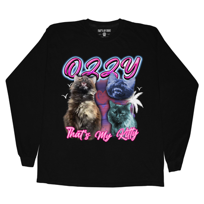 Custom Airbrush 2.0 Long Sleeve – Upload Any Pet, Friend, or Other Favorite Picture