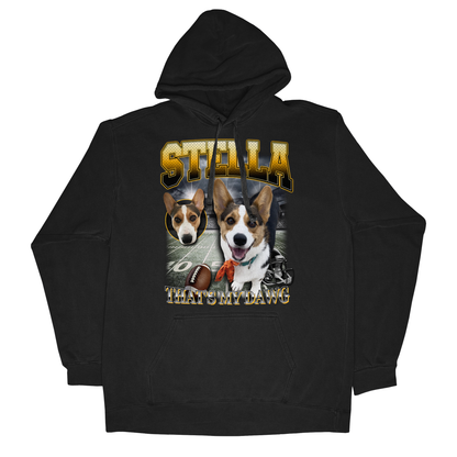 Custom NFL Hoodie – Feature Your Pet as a Football Star!