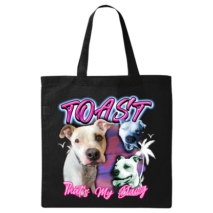 Custom Airbrush 2.0 Tote Bag – Upload Any Pet, Friend, or Other Favorite Picture